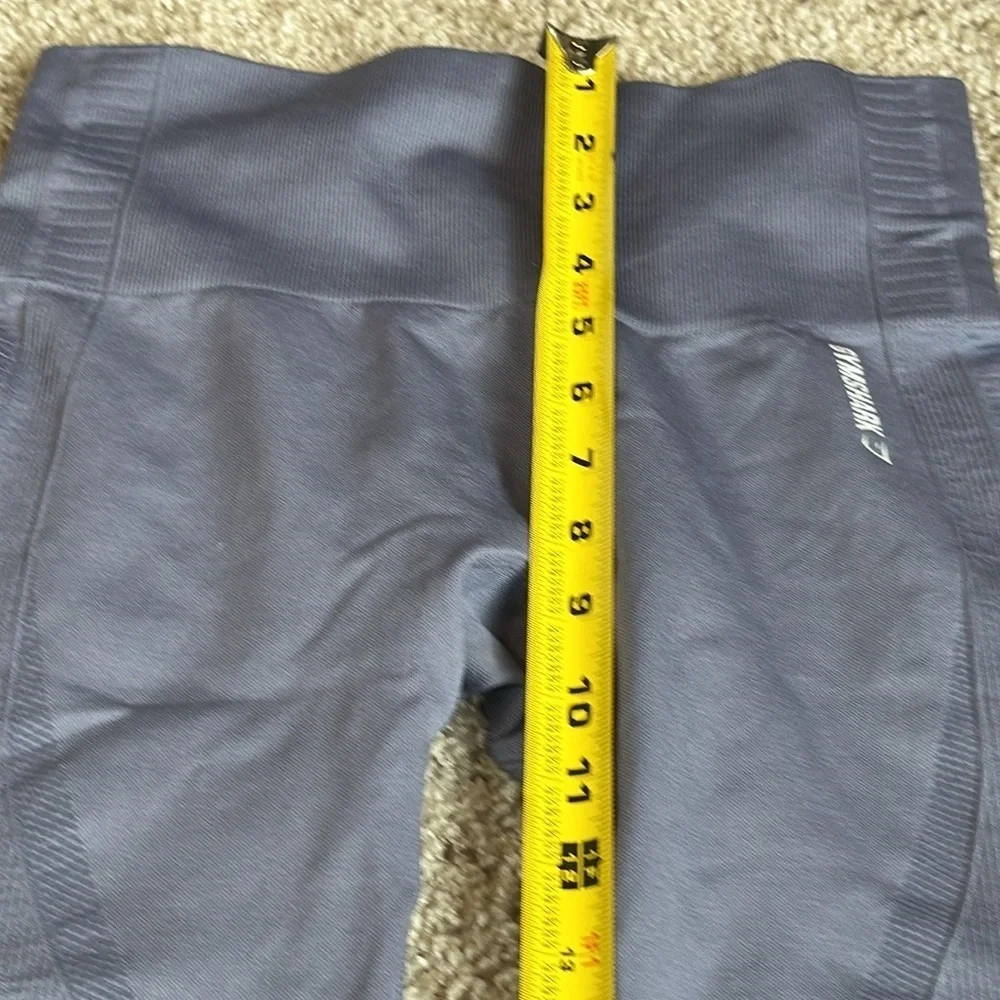 Gymshark Energy+ Seamless Cropped Leggings Gray - Picture 6 of 10